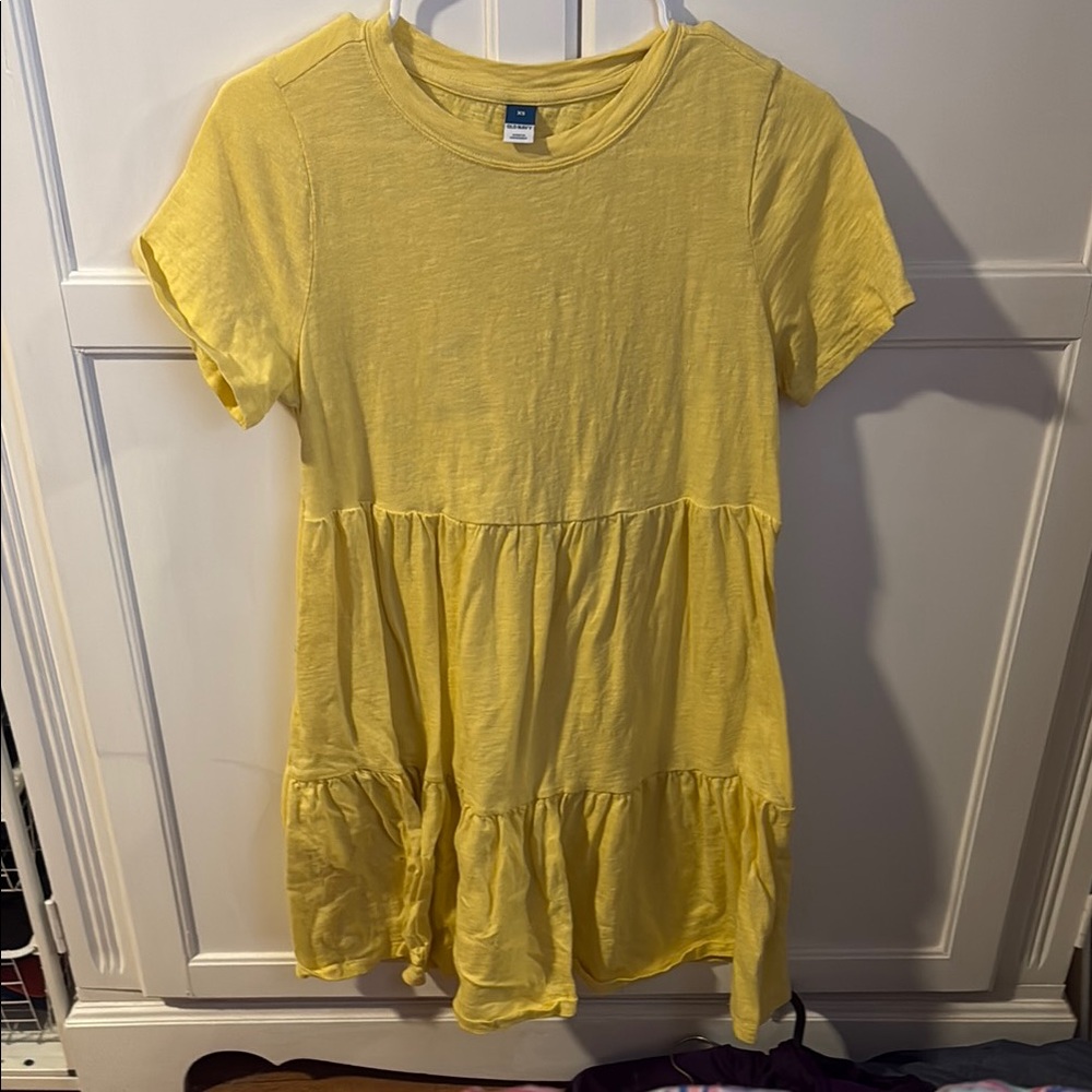 Yellow Old Navy dress